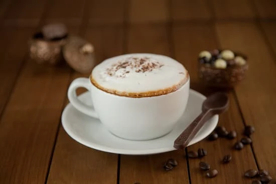 A Cappuccino On The Table